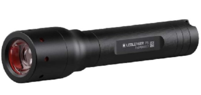 Led Lenser P5 lommelygte 140 lumen - Bedste lommelygte i test