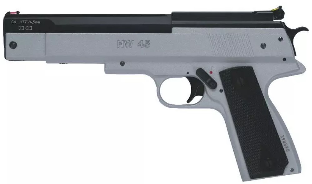 Weihrauch HW 45 STL luftpistol er en god og pålidelig luftpistol, som er et godt valg, hvis du ønsker præcision og holdbarhed.
